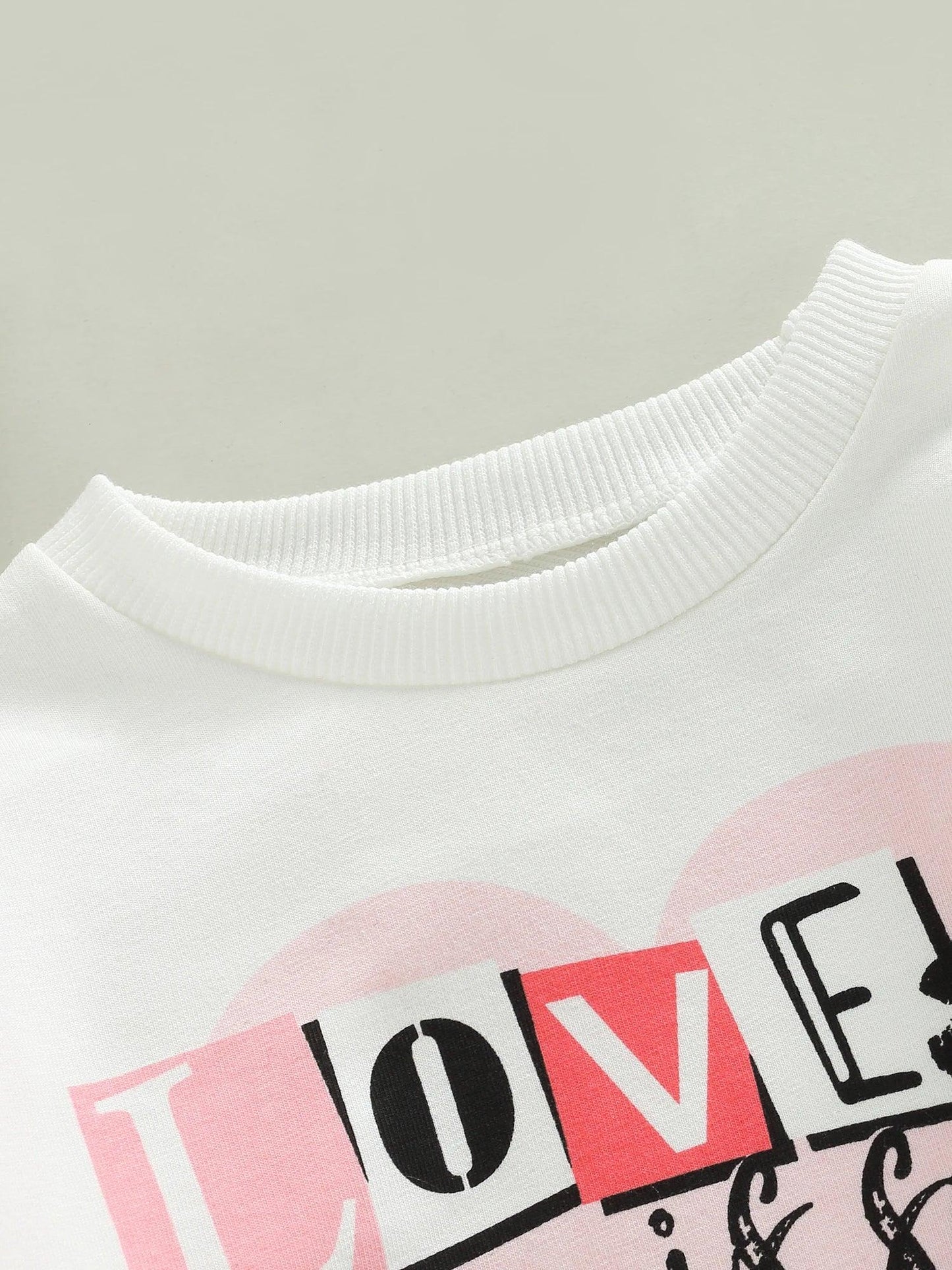 love is so fetch kids long sleeve t-shirt