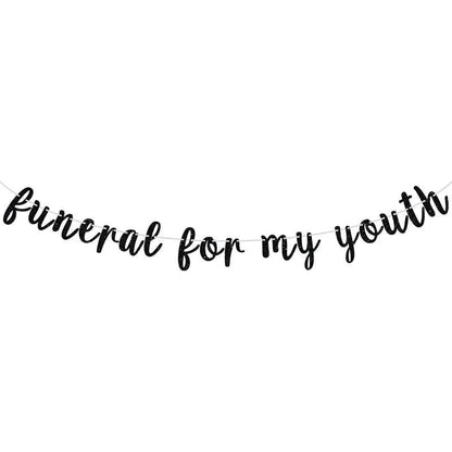 funeral for my youth banner - basil boutique