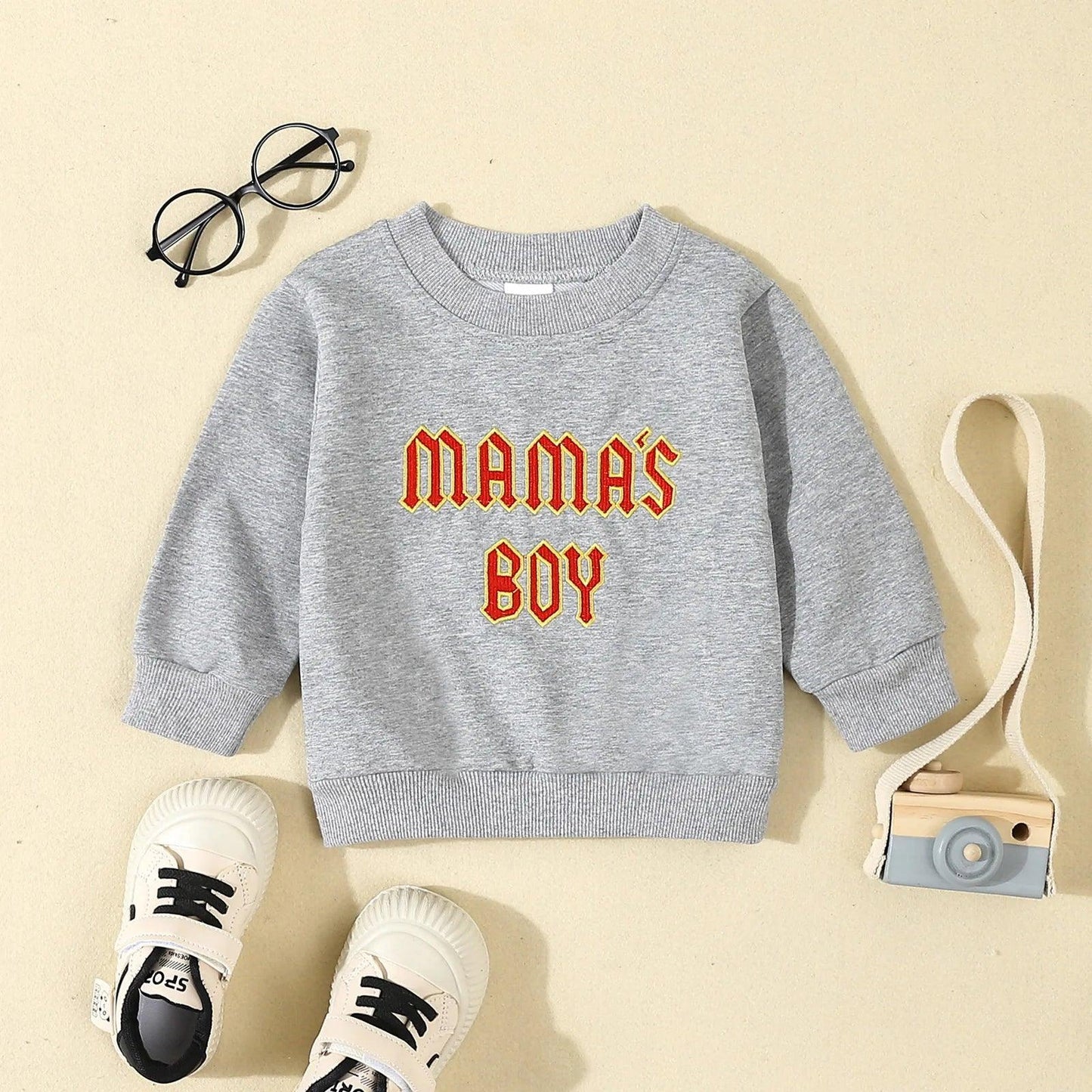 mama + mama's boy lightning matching set