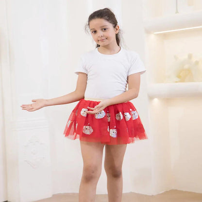 santa klaus kids tutu - basil boutique