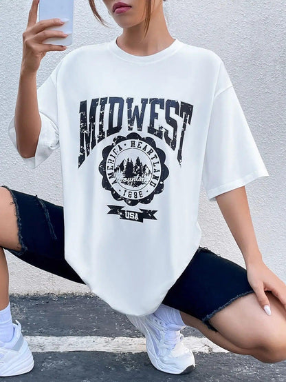 midwest vintage t-shirt - basil boutique