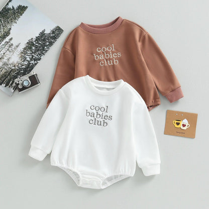 cool babies club onesie - basil boutique