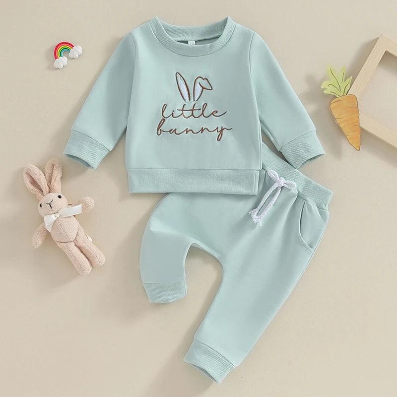 little bunny kids outfit - basil boutique