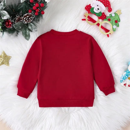 cousin crew christmas kids crew sweatshirt - basil boutique