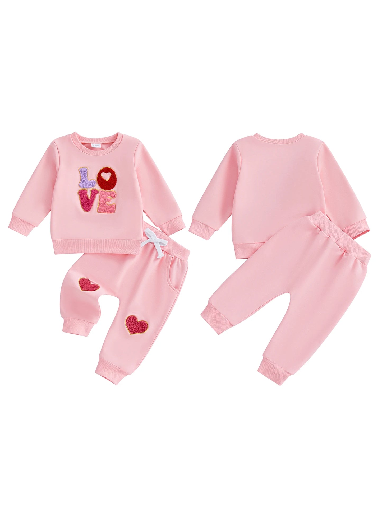 love patch kids outfit