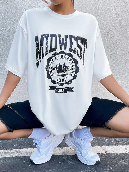 midwest vintage t-shirt - basil boutique