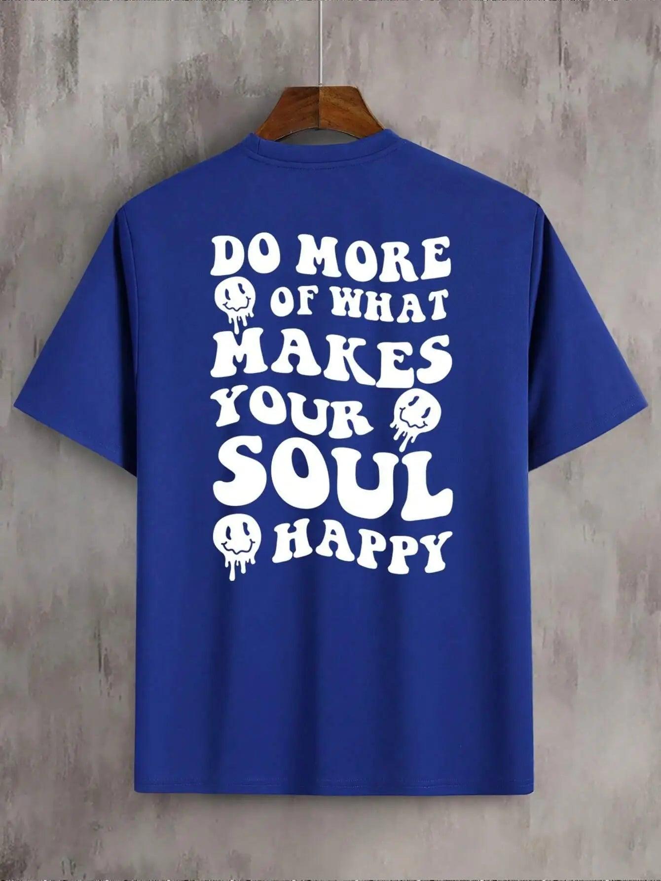 do more of what makes you happy t-shirt - basil boutique