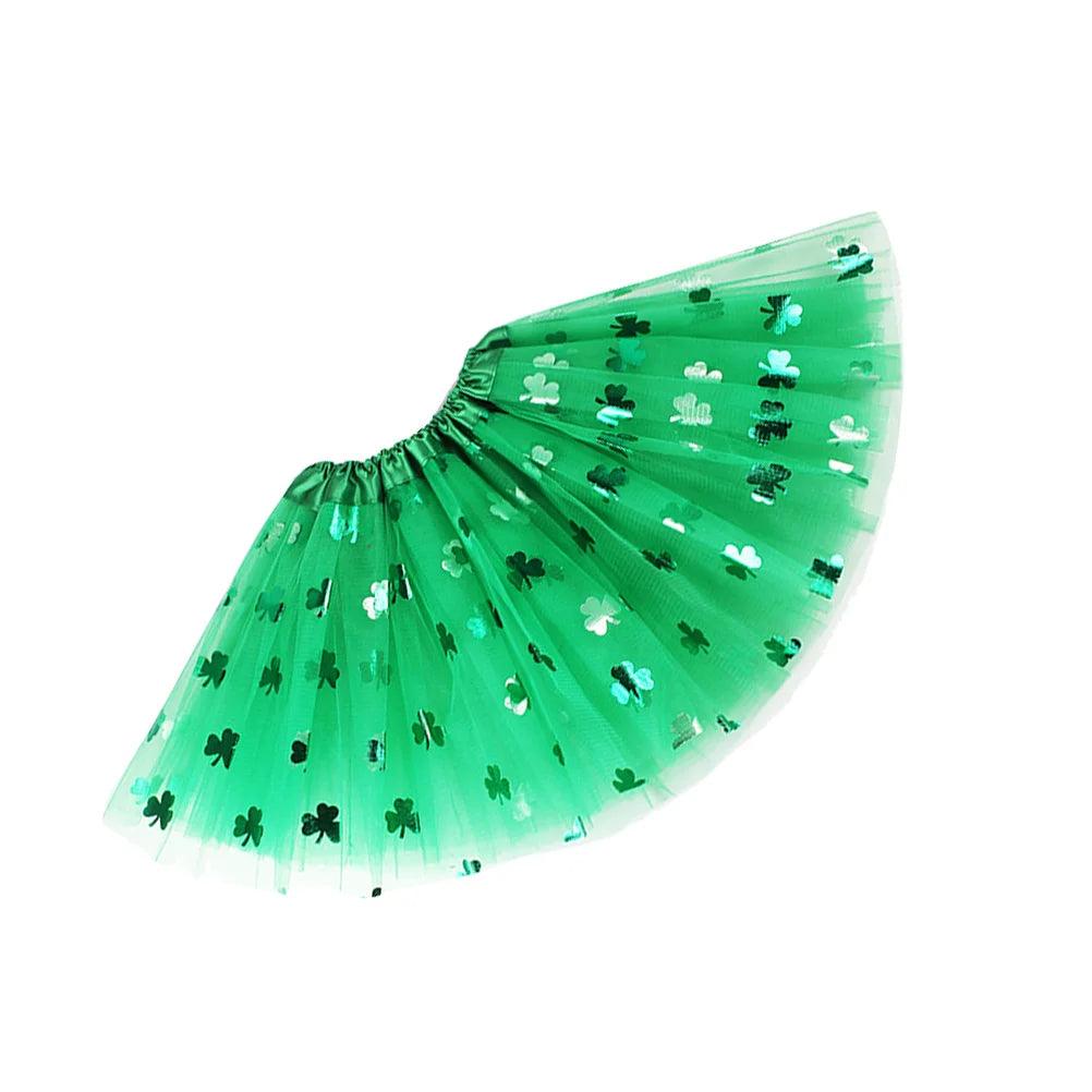 shamrock tulle skirt