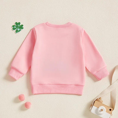 pair of shamrocks kids crew sweatshirt