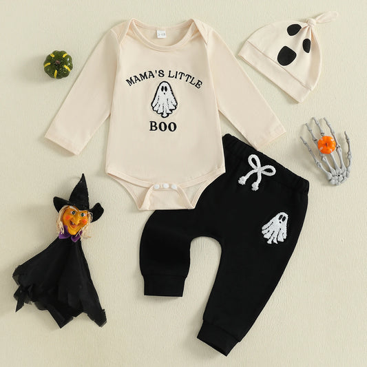 mama's little boo kids outfit