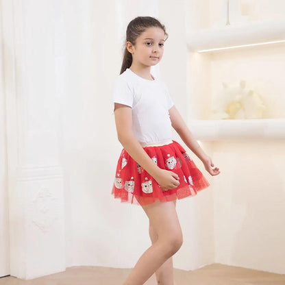 santa klaus kids tutu - basil boutique