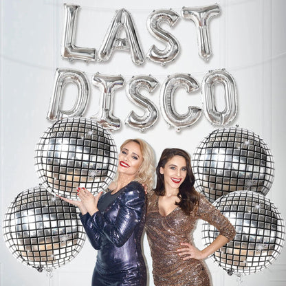 last disco balloon banner - basil boutique