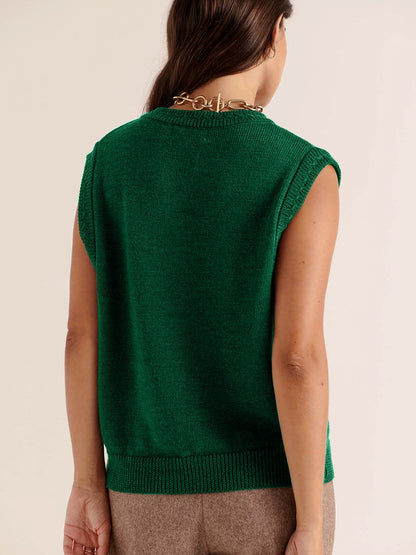 christmas sequin vest