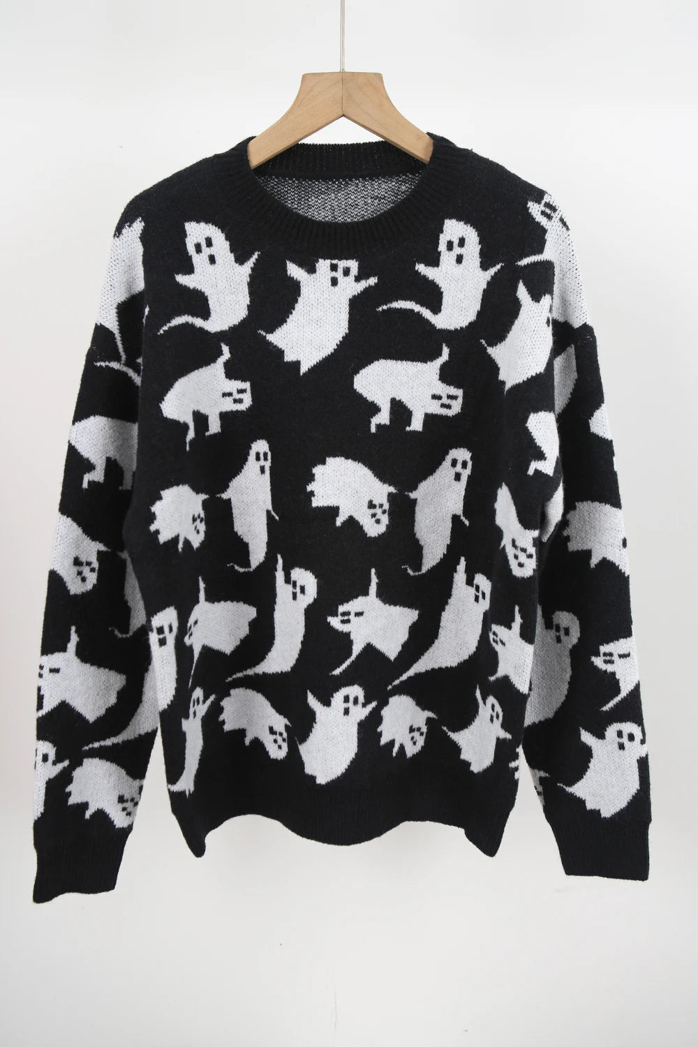 ghostly cute crew sweater