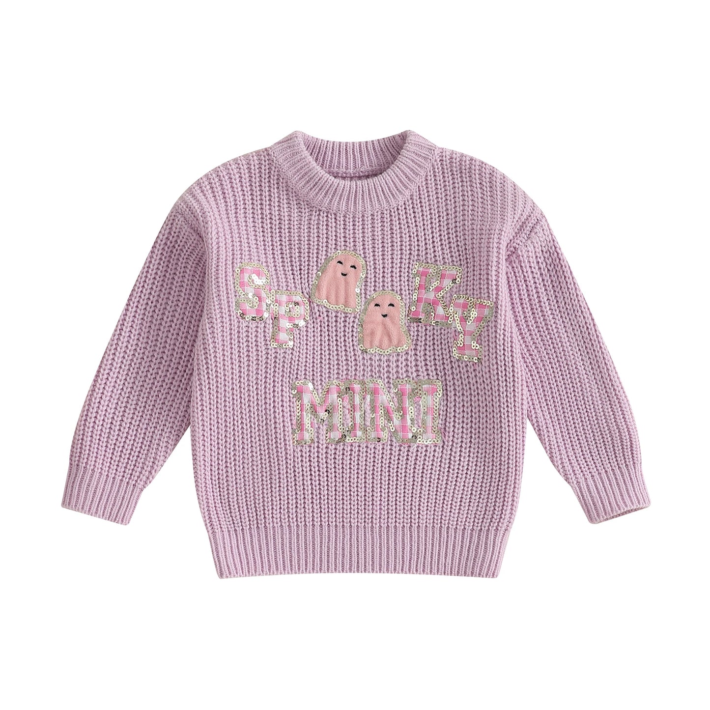 spooky mini kids crew sweater