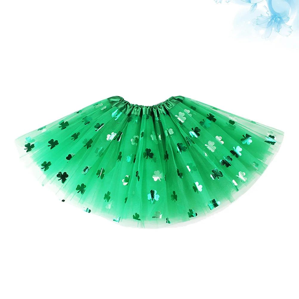 shamrock tulle skirt