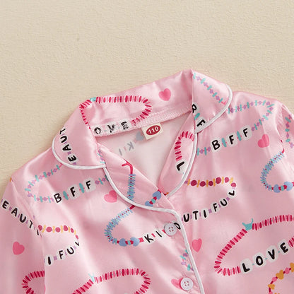 best friends forever kids pajamas