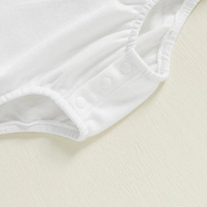 be mine puff sleeve onesie
