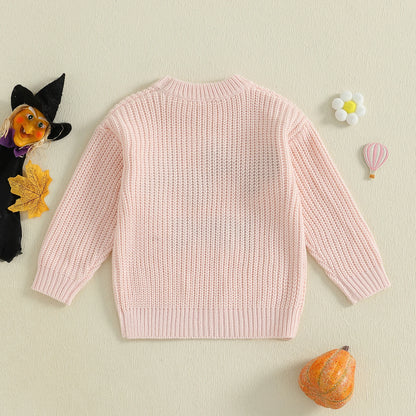 spooky mini kids crew sweater