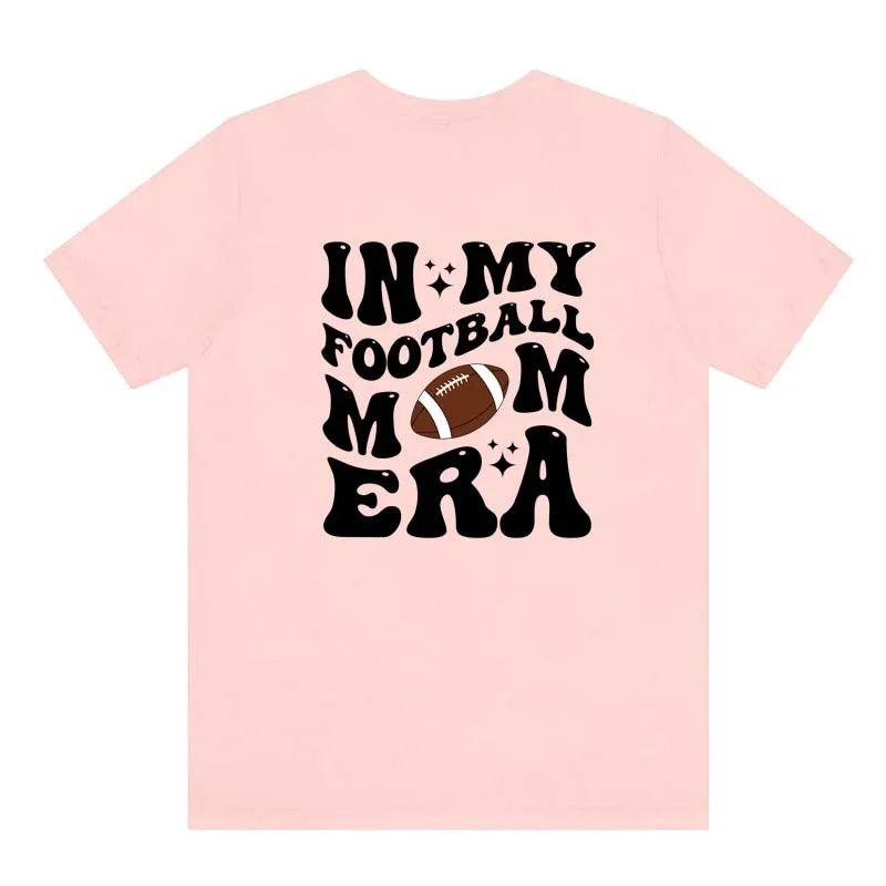 in my football mom era graphic t-shirt - basil boutique