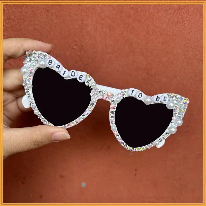 bride-to-be variety heart sunglasses - basil boutique