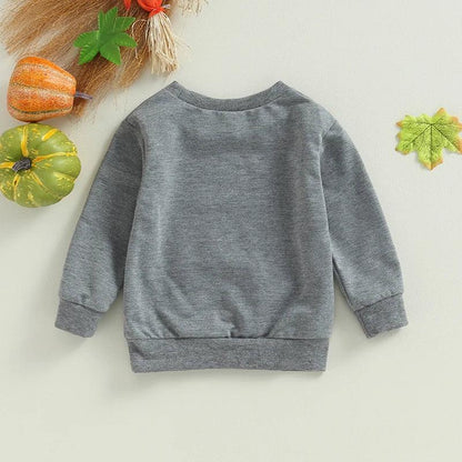 boo crew kids crew sweatshirt - basil boutique