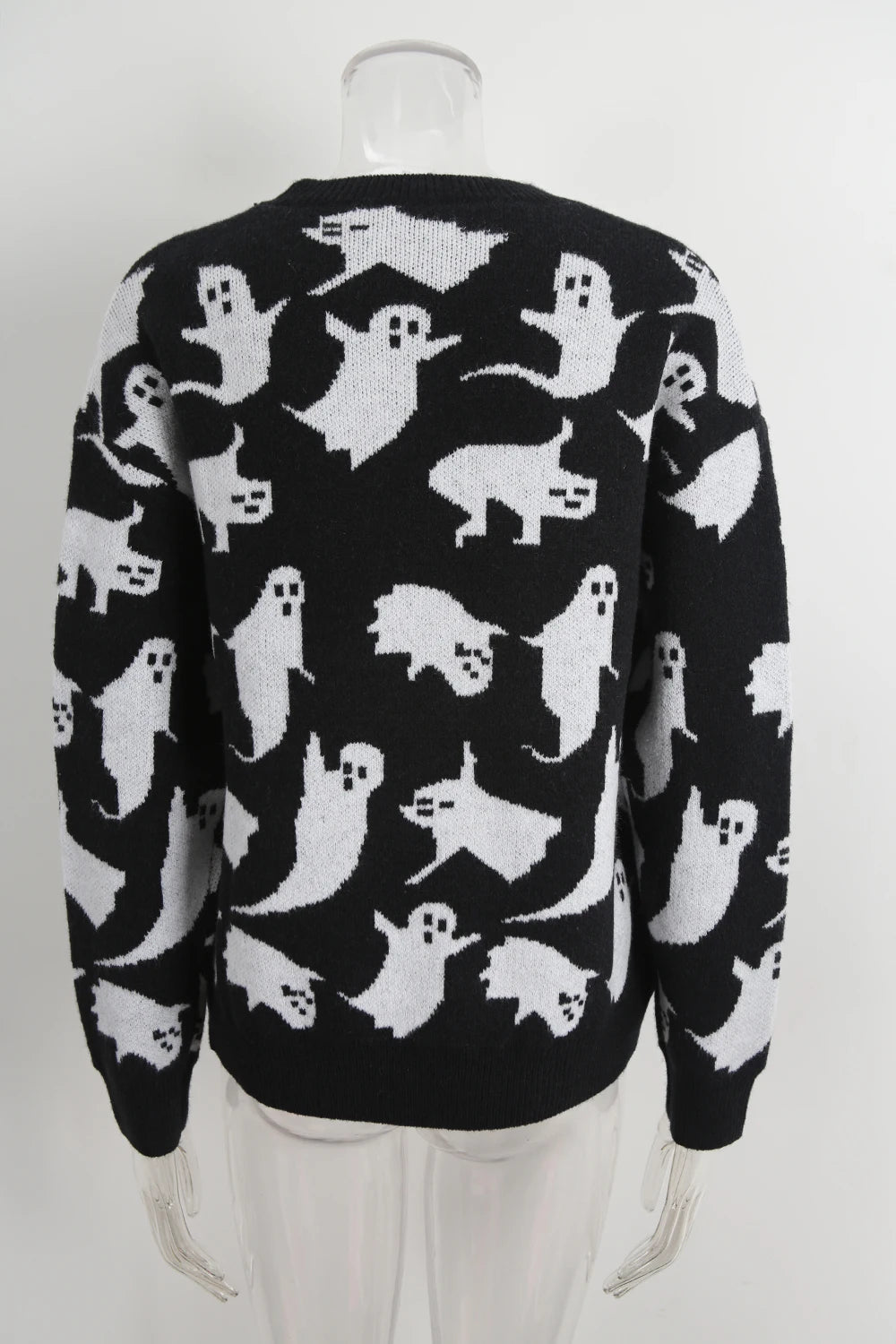 ghostly cute crew sweater