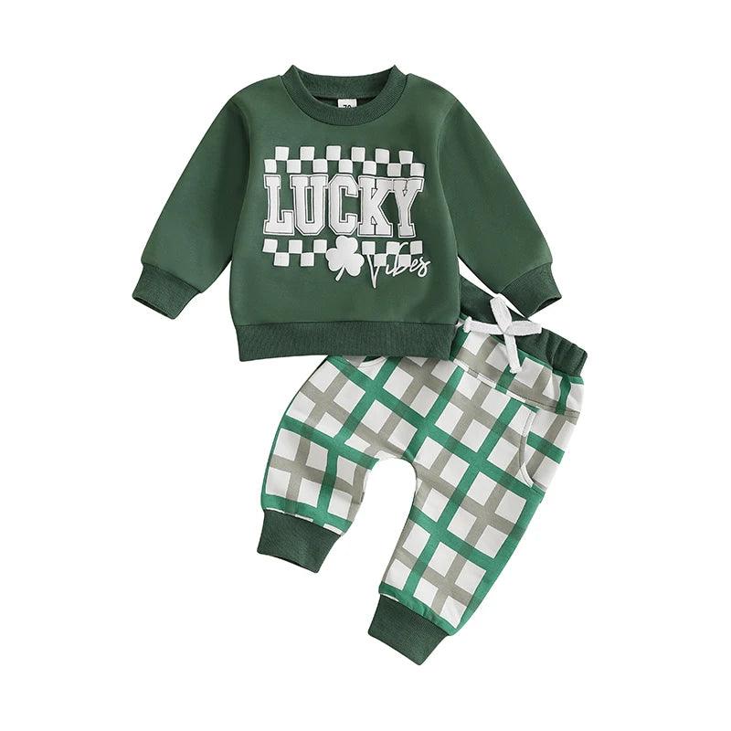 lucky vibes kids outfit