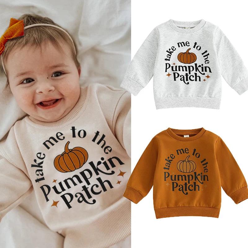 take me to the pumpkin patch kids outfit - basil boutique