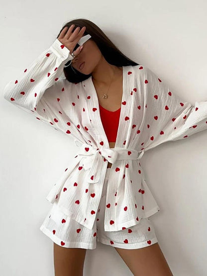 sweet valentine pajamas