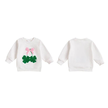 pair of shamrocks kids crew sweatshirt