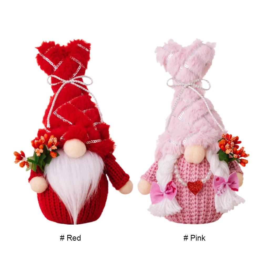 valentine's day gnomes decor