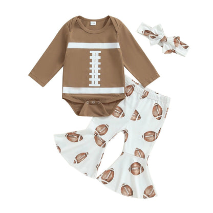 on sundays we watch football kids outfits - basil boutique