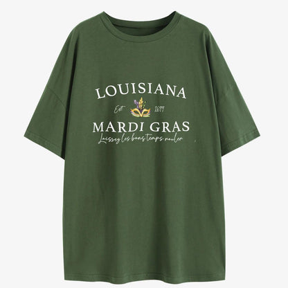 louisiana mardi gras est. 1699 t-shirt