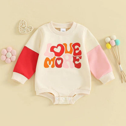 valentine's day onesies - basil boutique