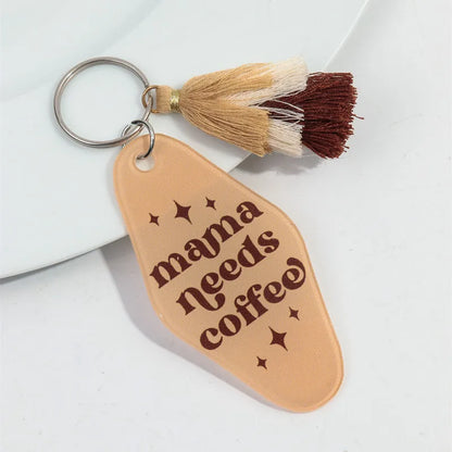 mama acryllic keychains
