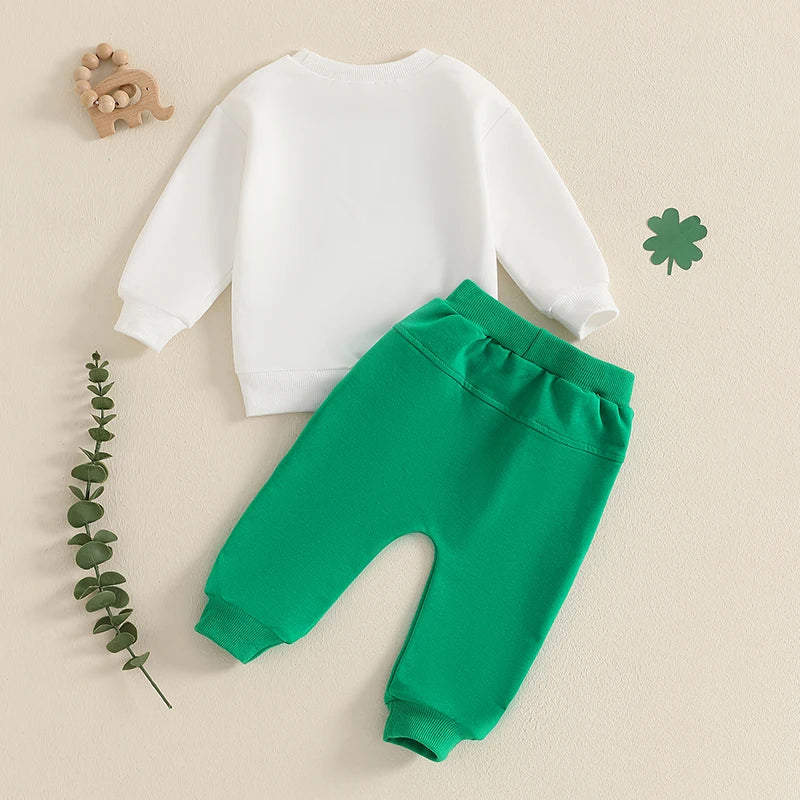 mr. steal your luck kids outfit - basil boutique