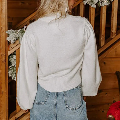 merry everything crew sweater