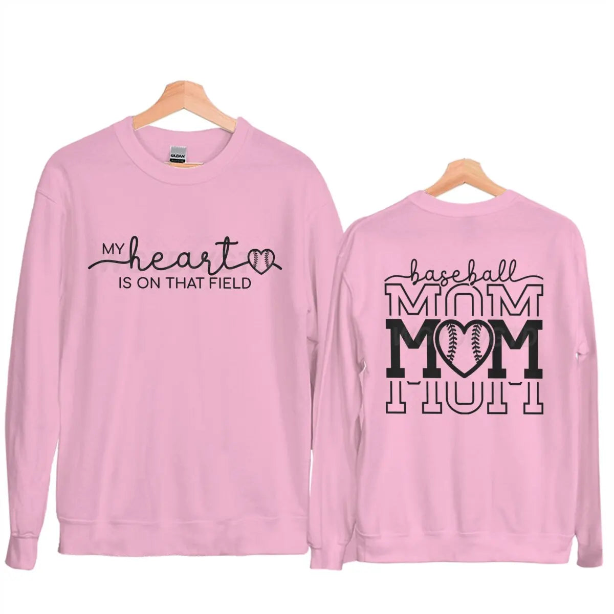 my heart is on that field crew sweatshirt