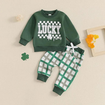 lucky vibes kids outfit