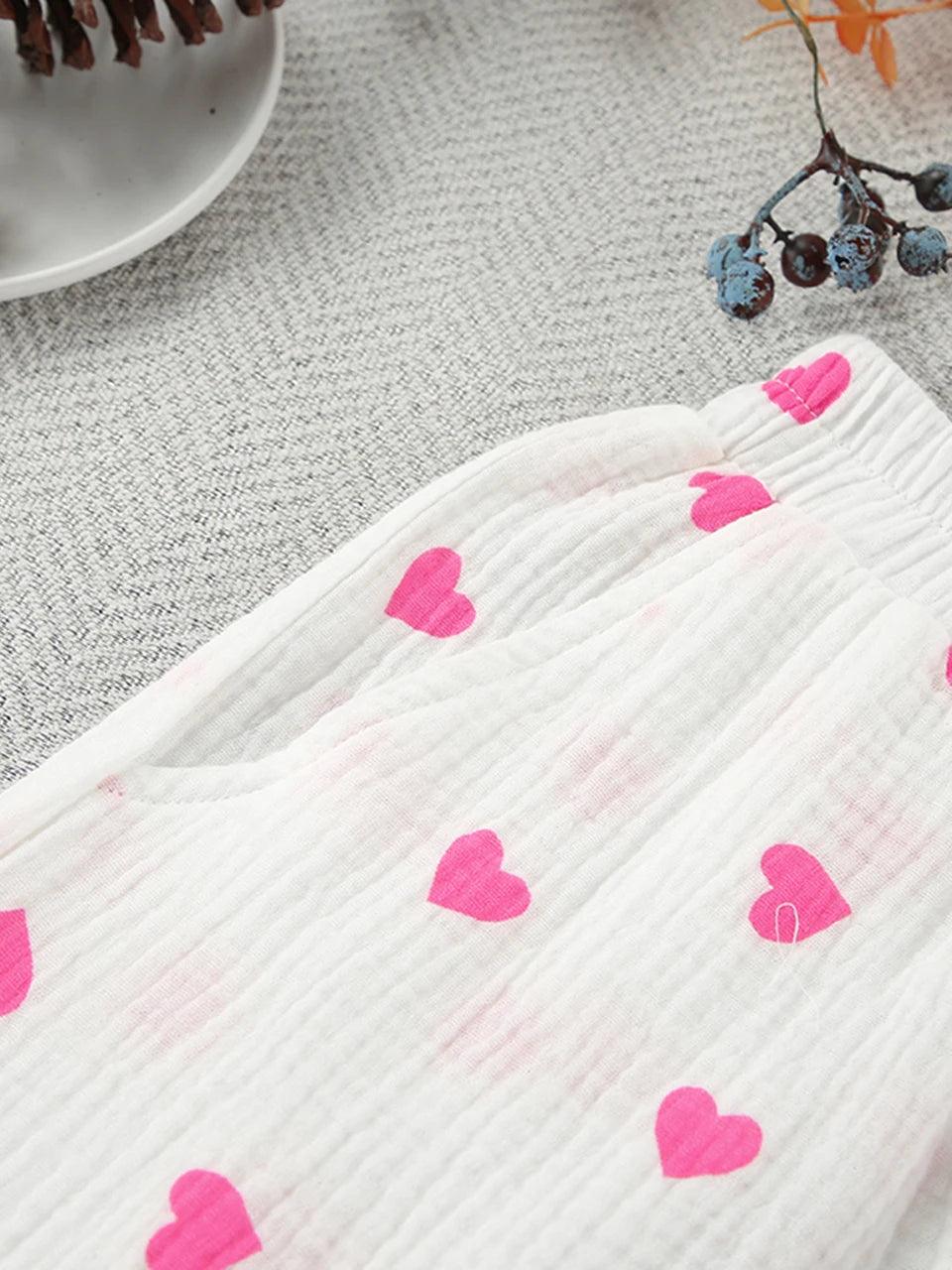 sweet valentine pajamas