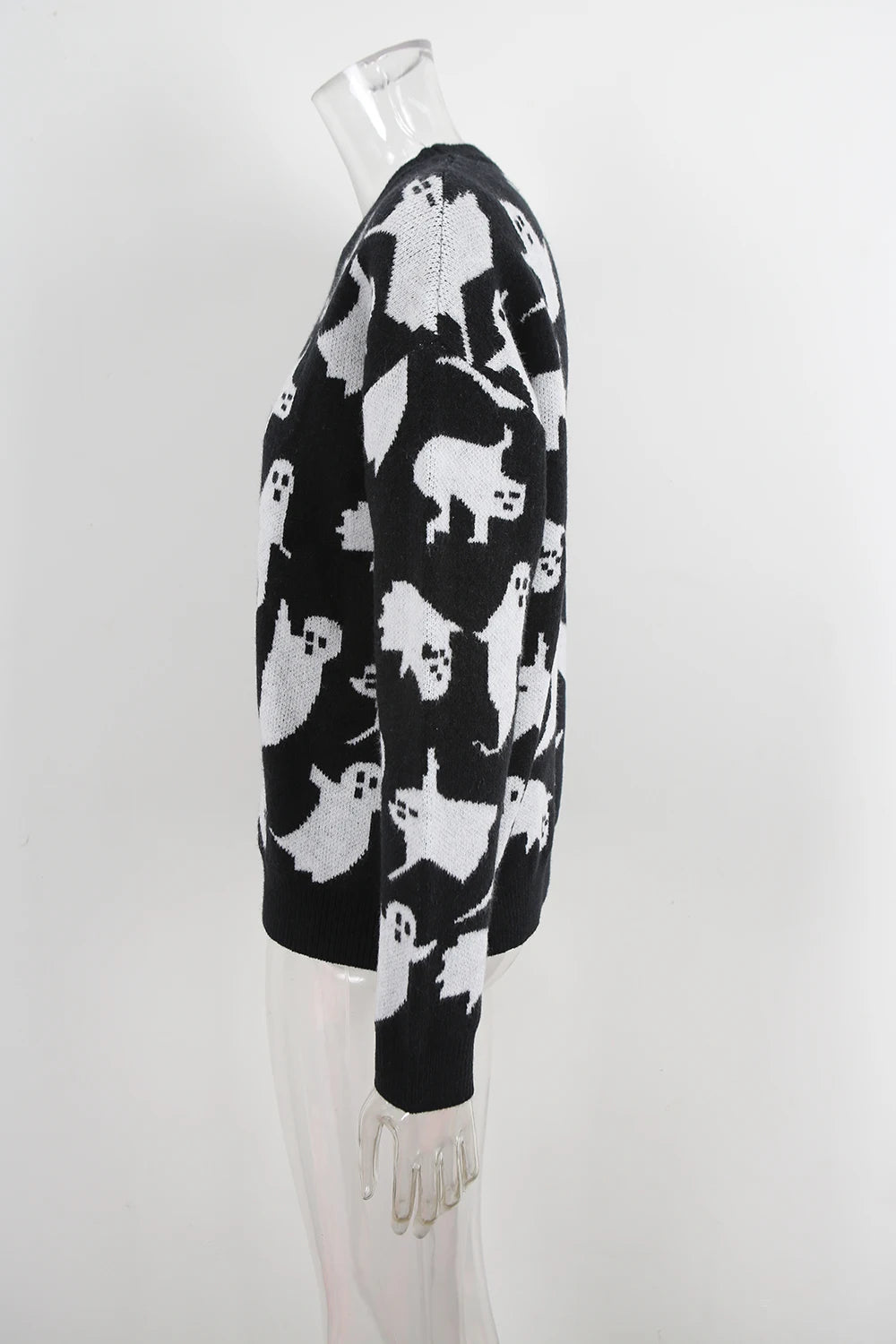 ghostly cute crew sweater
