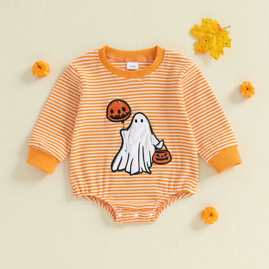 ghost + lanterns onesie
