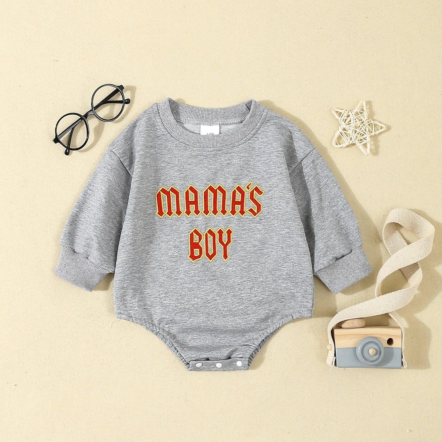 mama + mama's boy lightning matching set