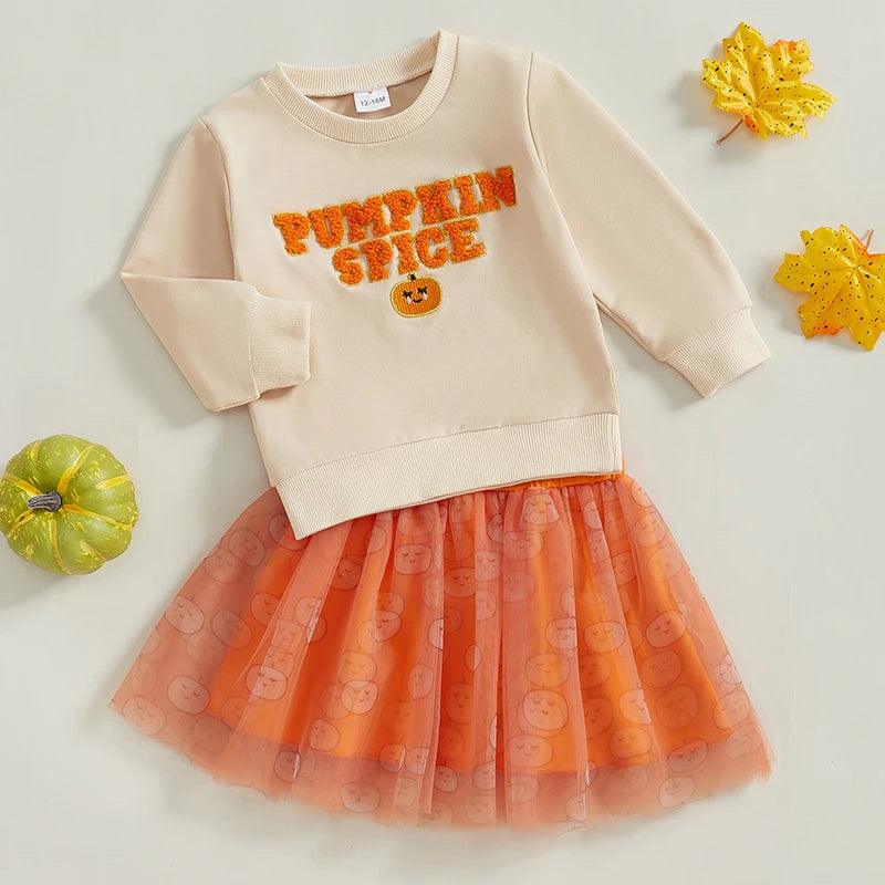 halloween tulle kids outfits