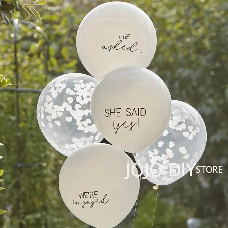 engagement party balloon kit - basil boutique