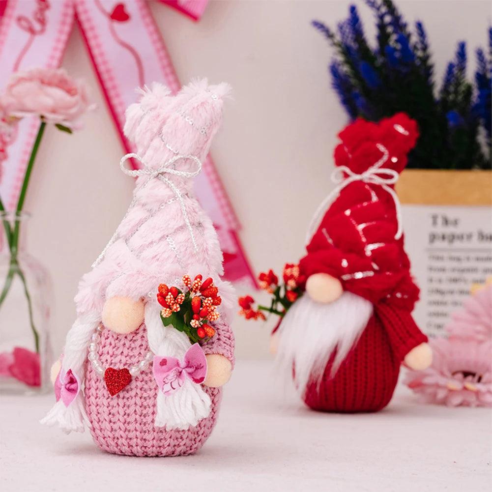 valentine's day gnomes decor