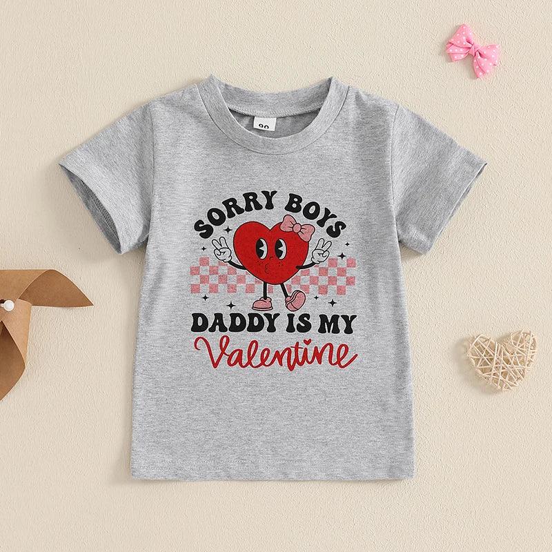 mama's valentine kids t-shirt