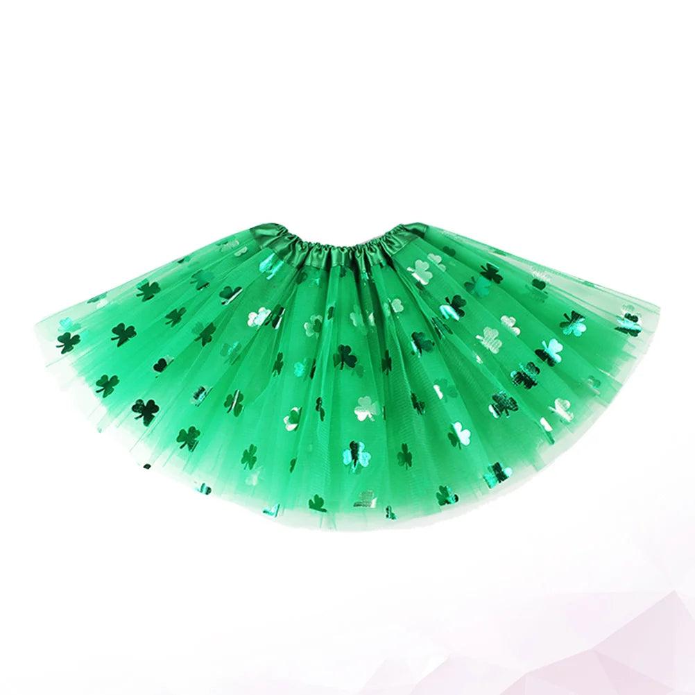 shamrock tulle skirt