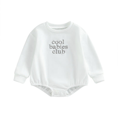 cool babies club onesie - basil boutique